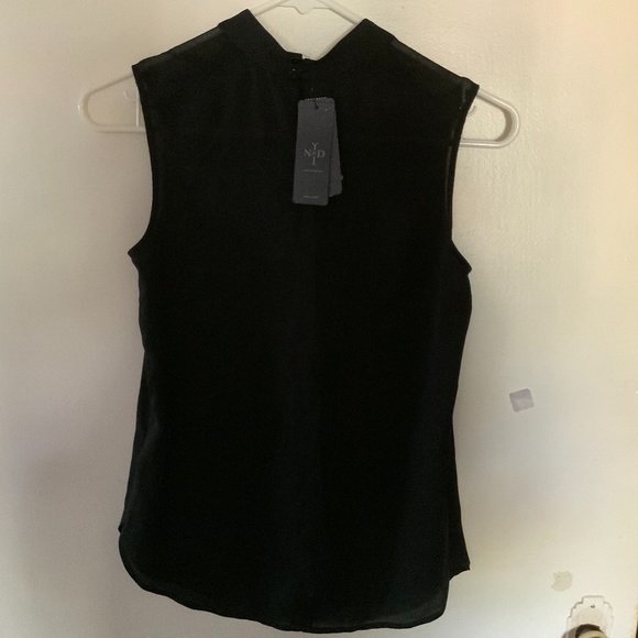 NWT NYDJ BLACK Tank Cami PXXS - Picture 2 of 3